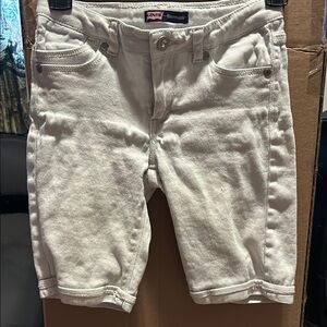 Levi's Classic White Bermuda Shorts